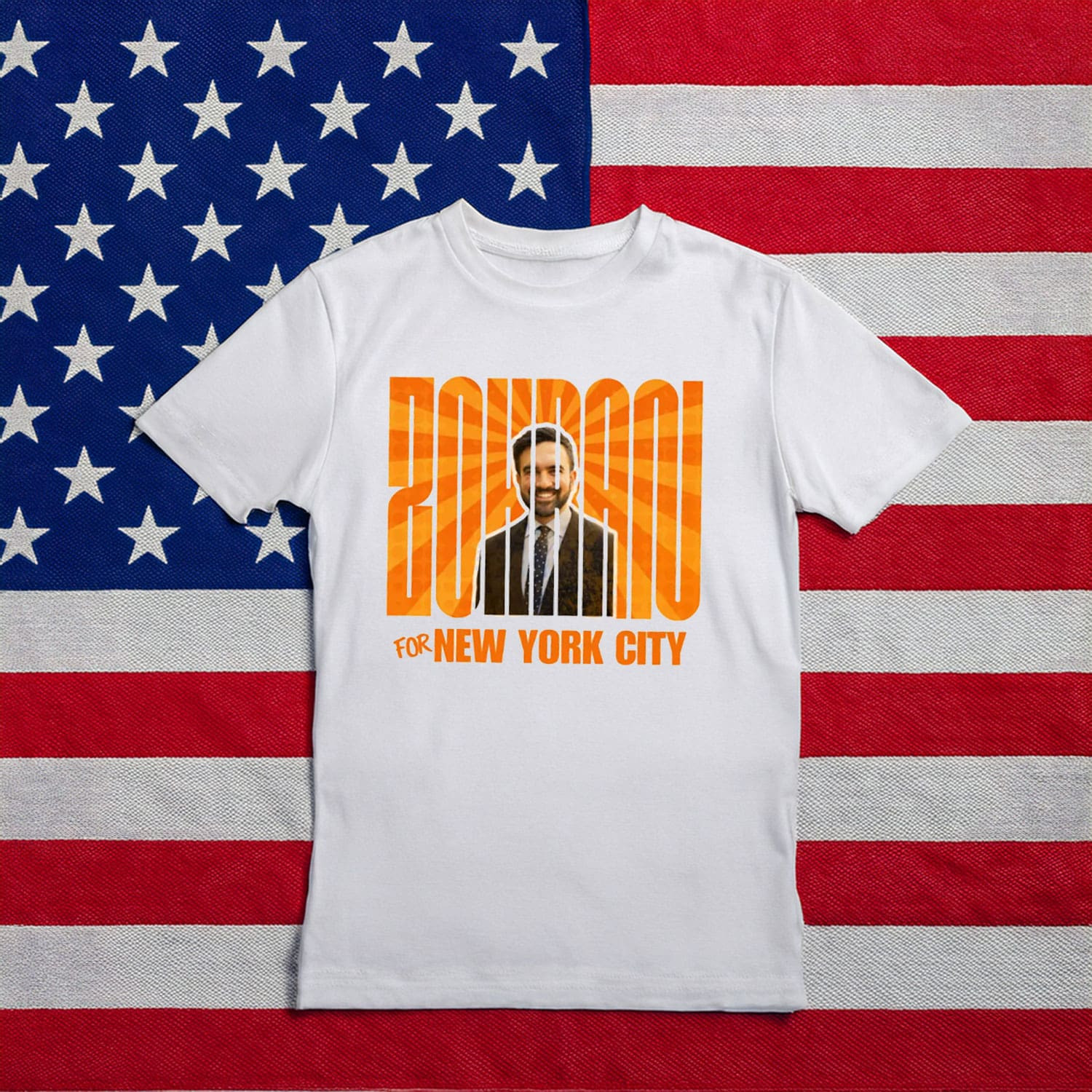 Zohran Mamdani For New York City T-Shirt Progressive Democrats Themed Clothing Gifts