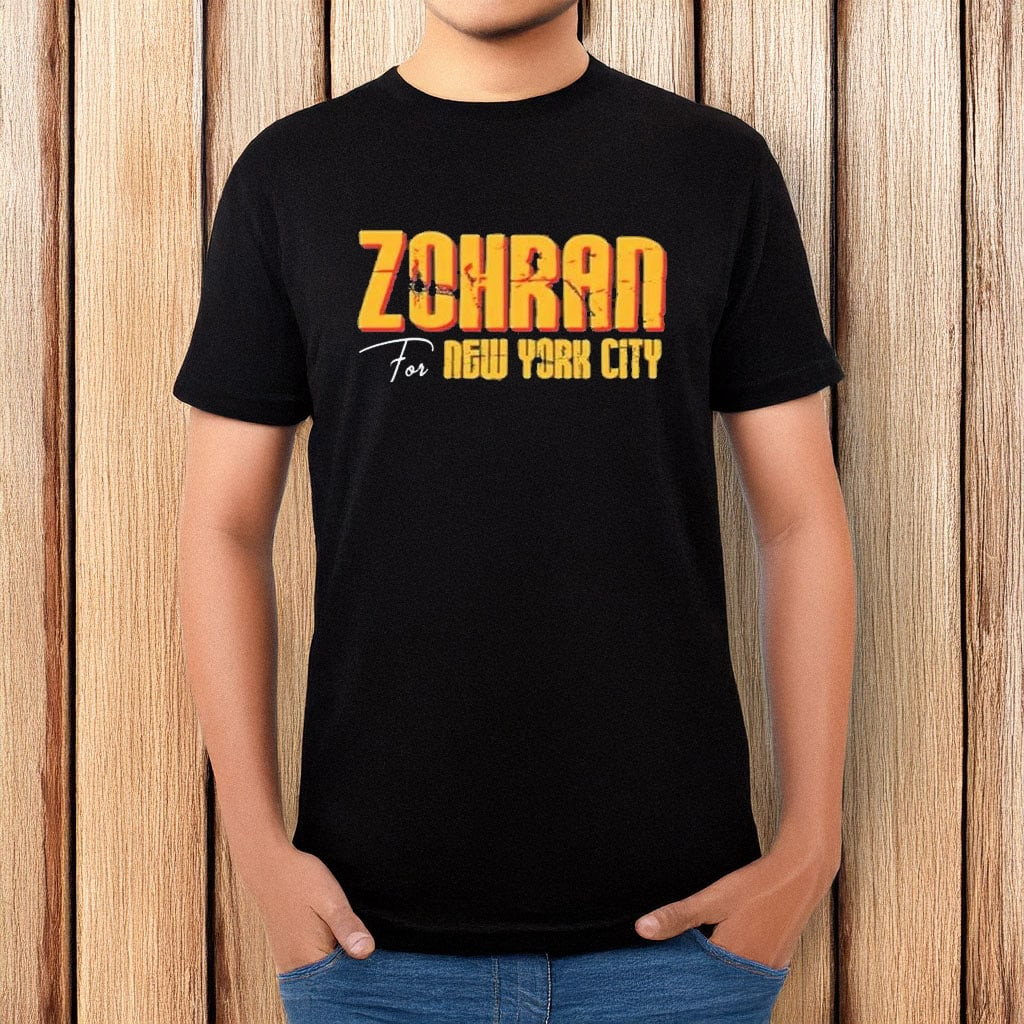 Zohran Mamdani For New York T-Shirt Democratic Politician Clothing NYC Mayor Gifts