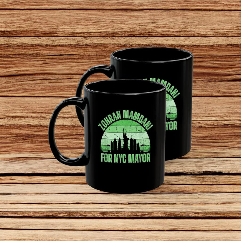 Zohran Mamdani For NYC Mayor Mug First Muslim Mayor Of New York City Political Gifts