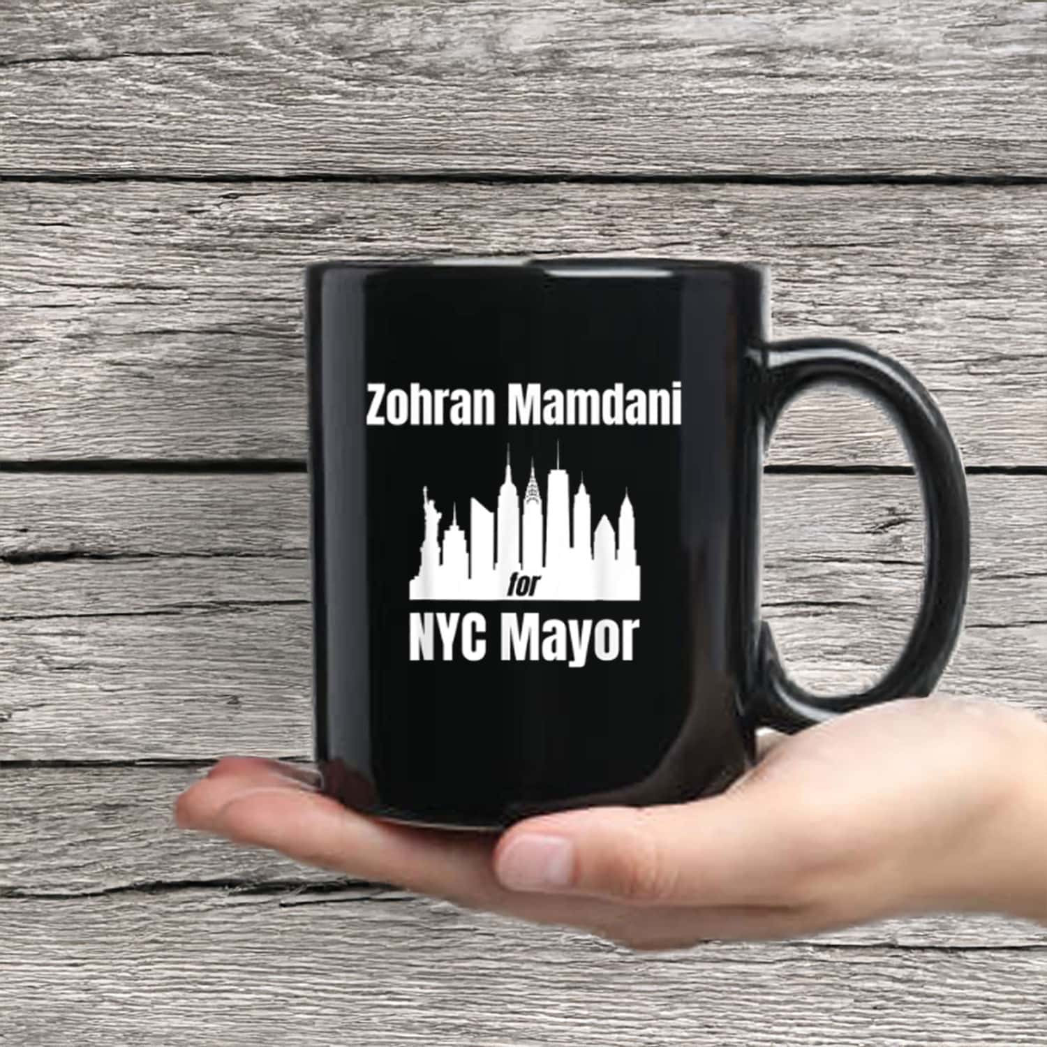 Zohran Mamdani For NYC Mayor Mug New York Democratic Socialist Victory Inspired Gifts
