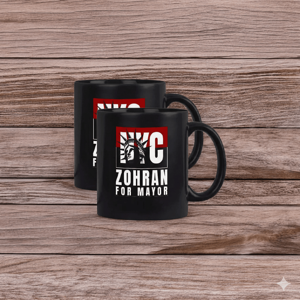Zohran Mamdani For NYC Mayor Mug Statue Of Liberty Mayor Of New York City Political Gifts