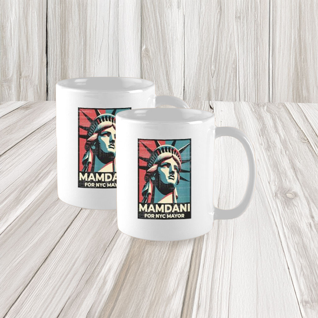 Zohran Mamdani For NYC Mayor Mug Statue Of Liberty Victory Mayor Race Mamdani Gifts