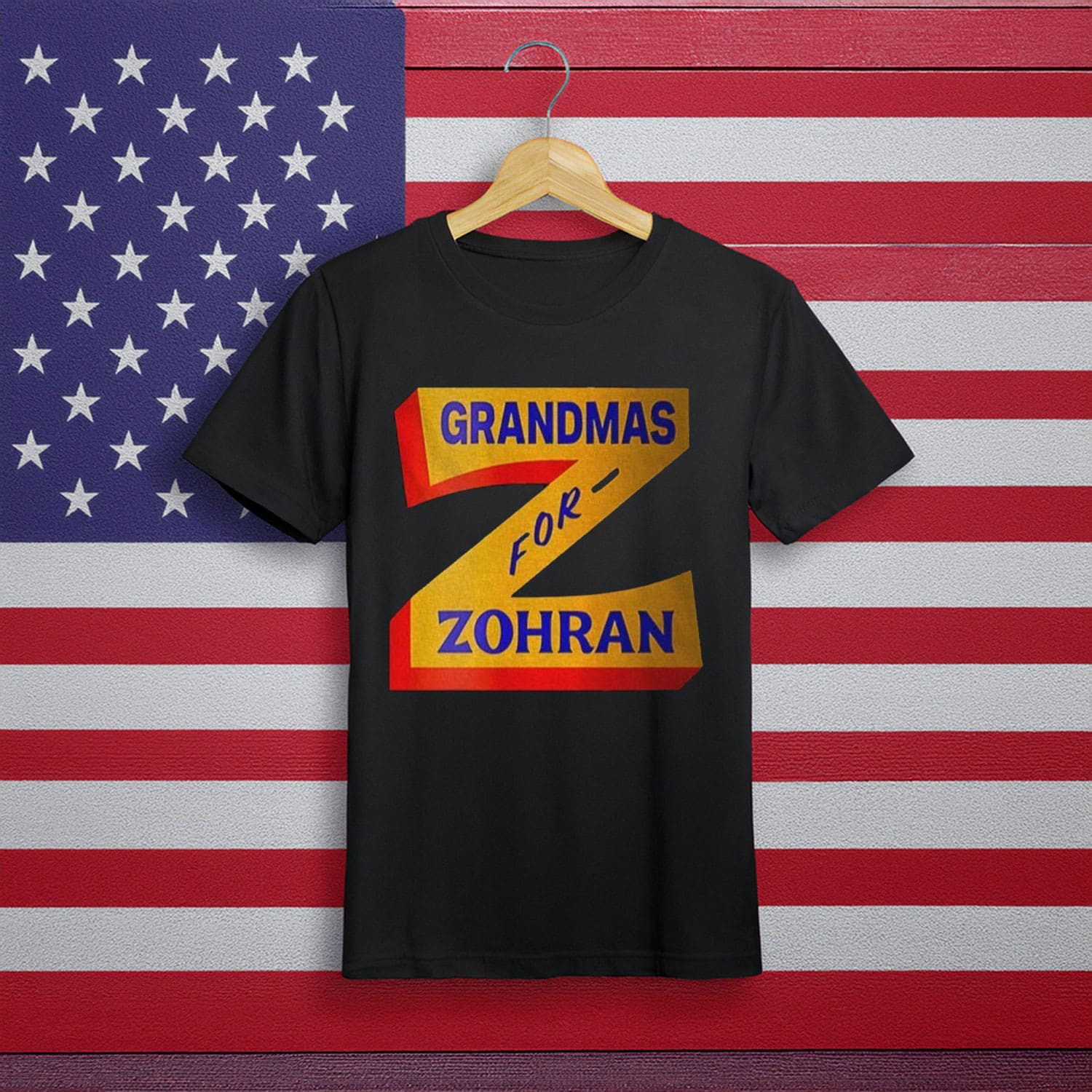 Zohran Mamdani Grandmas For Zohran T-Shirt Democracy Socialist Clothing Zohran Merch Gifts