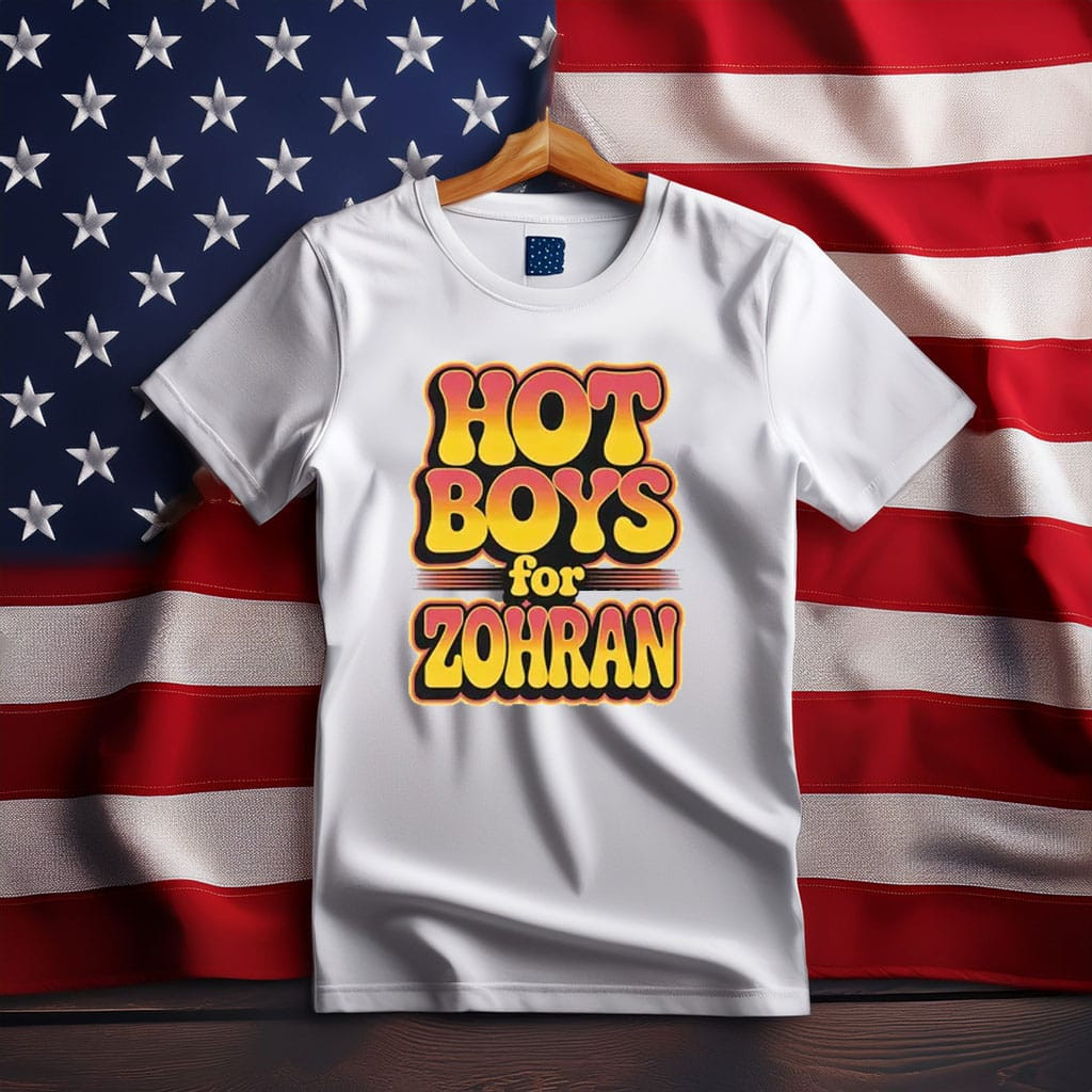 Zohran Mamdani Hot Boys For Zohran T-Shirt NYC Mayor Tee Activist Best Zohran Themed Gifts