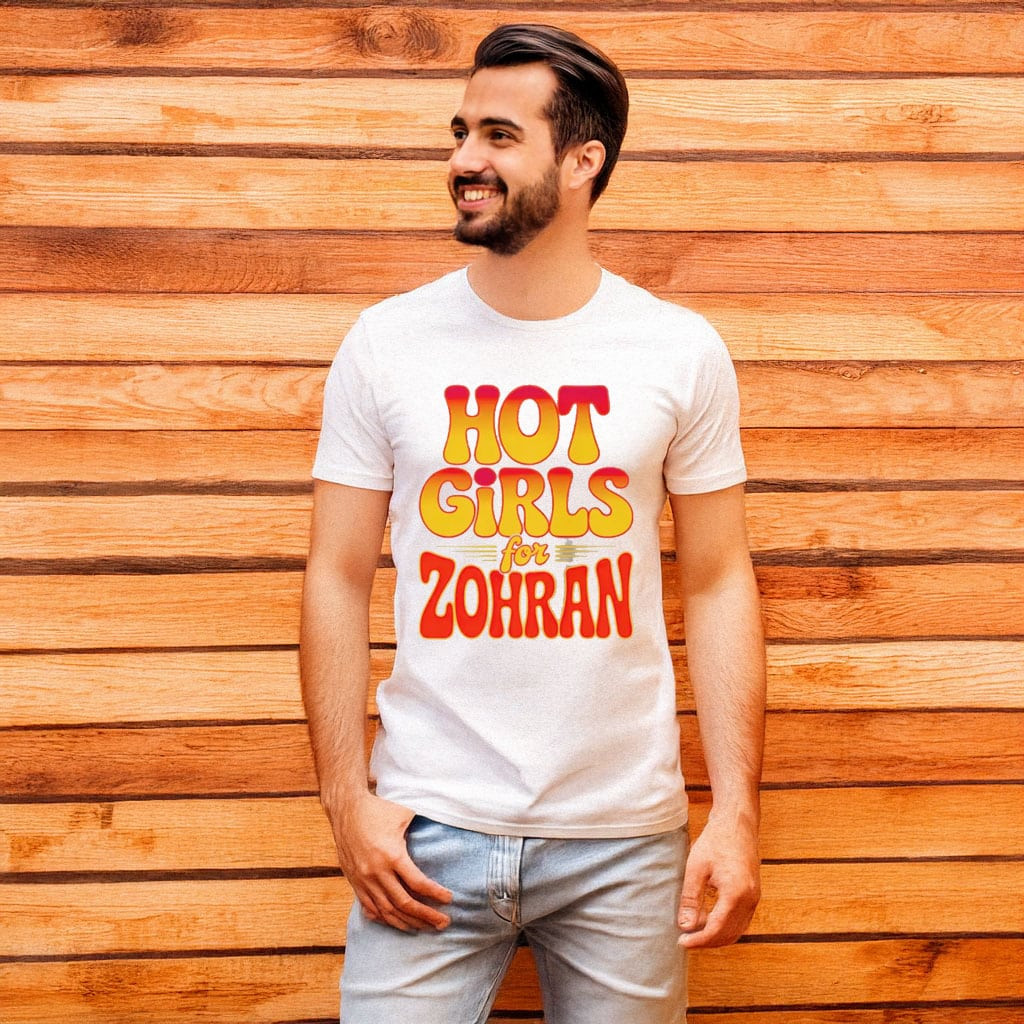 Zohran Mamdani Hot Girls For Zohran T-Shirt America Mayoral Campaign Tee Funny NYC Gifts