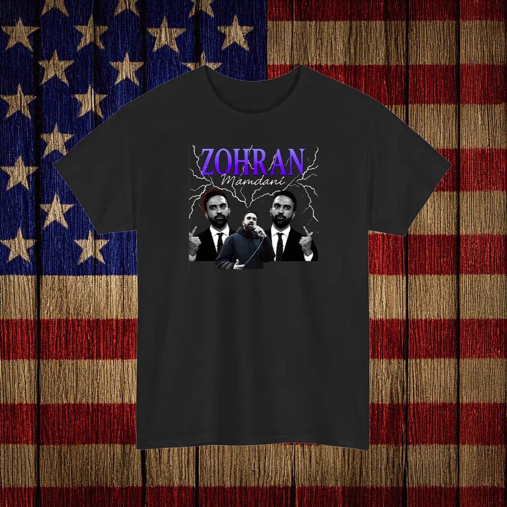 Zohran Mamdani Lightning Shirt Political Graphic Tee Gift For NYC Supporters