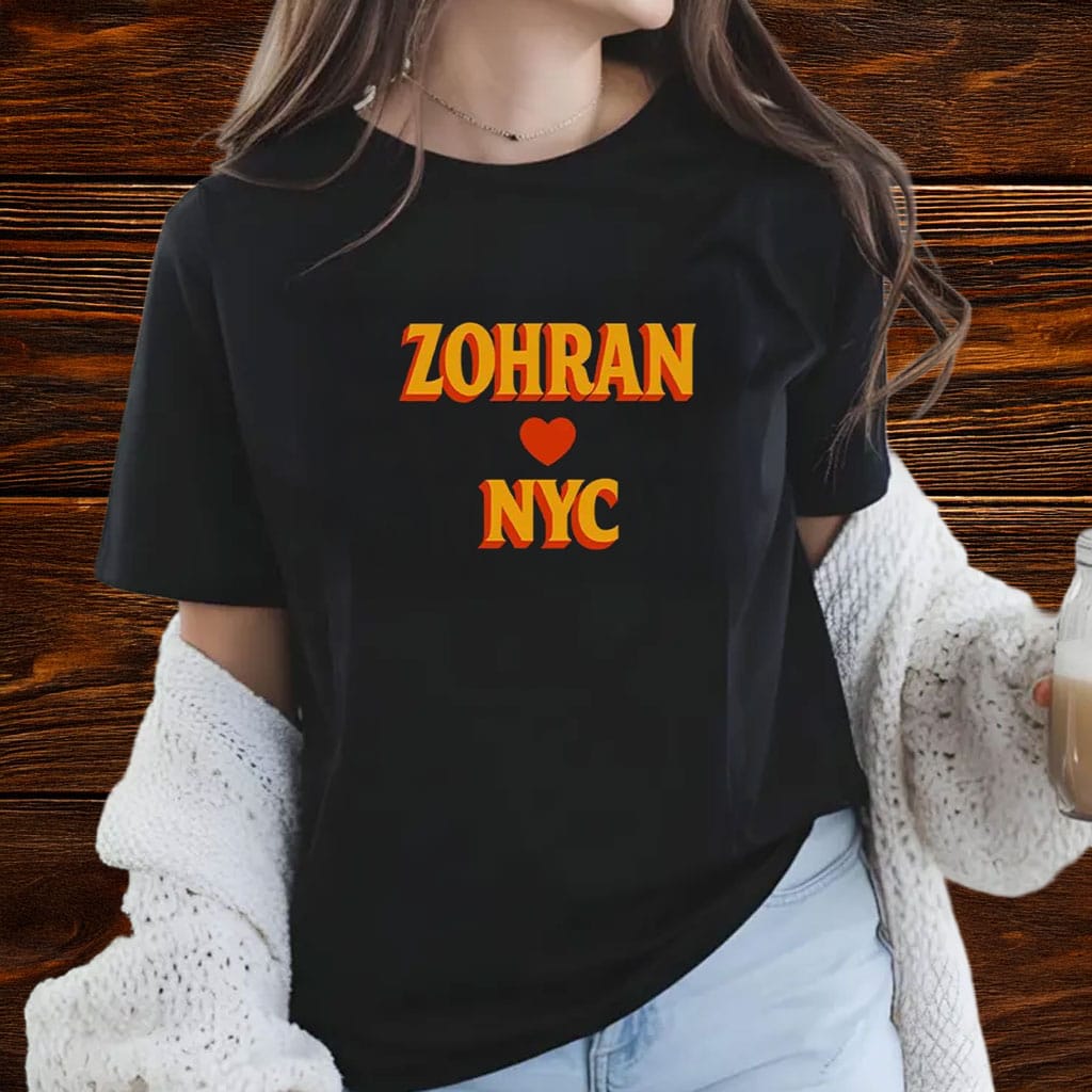 Zohran Mamdani Mayor T-Shirt NYC 2025 Pride Campaign Tee Political Present Ideas