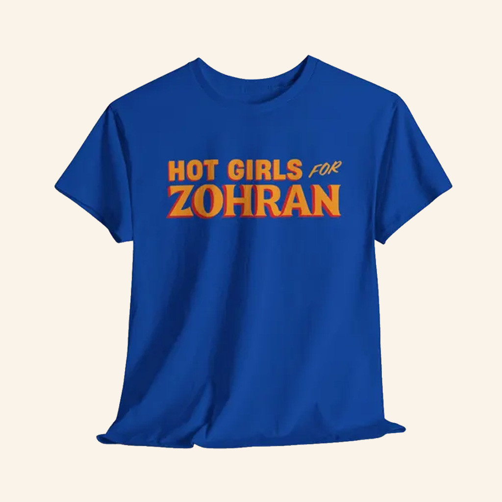 Zohran Mamdani Merch Hot Girls Vote For Zohran T-Shirt Christmas Gifts For Girlfriend