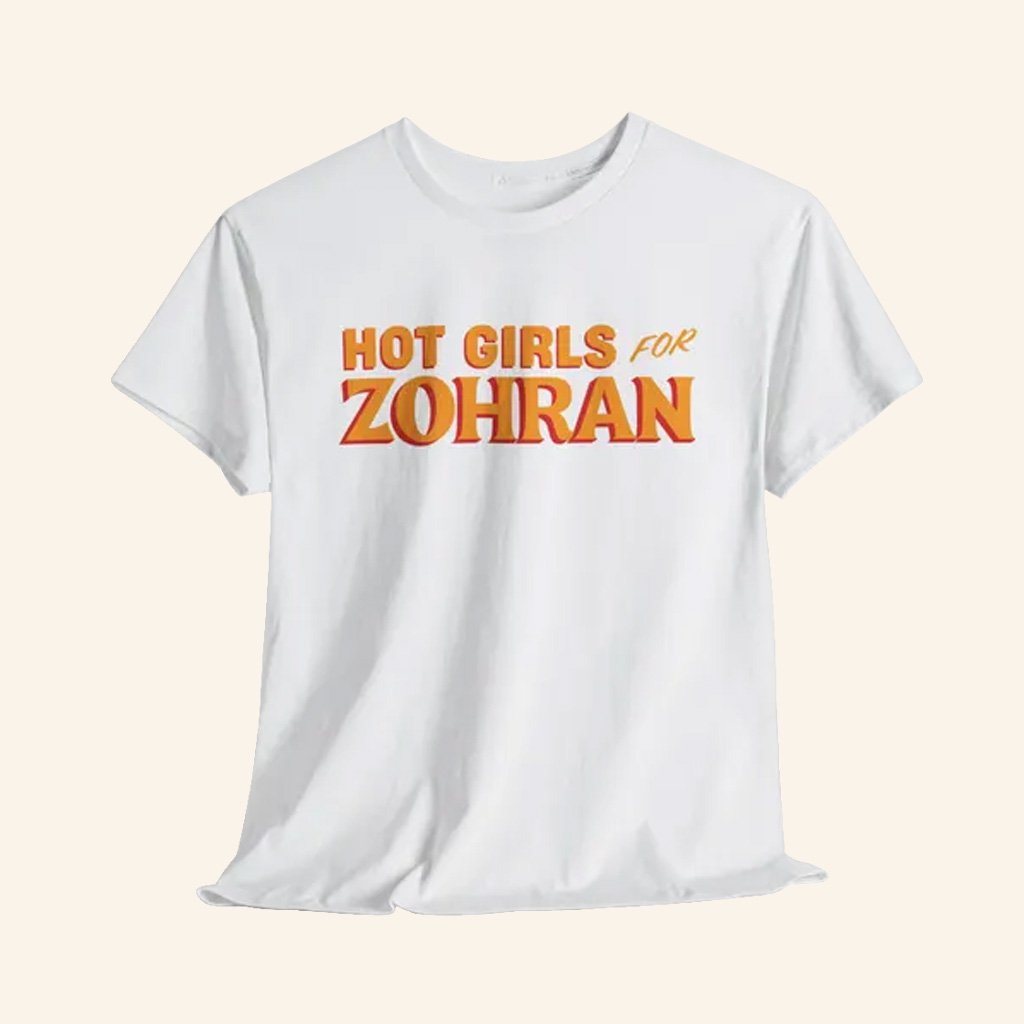 Zohran Mamdani Merch Hot Girls Vote For Zohran T-Shirt White Christmas Gifts For Daughter Zohran Mamdani Merch Hot Girls Vote For Zohran T-Shirt White Christmas Gifts For Daughter