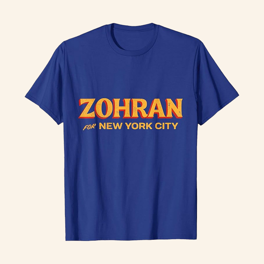 Zohran Mamdani Merch Zohran For NYC T-Shirt Christmas Gift Ideas For Dad