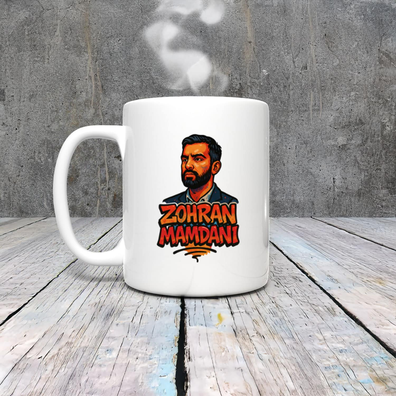 Zohran Mamdani Mug A First Muslim Mayor Mamdani New York City Politician Themed Gifts