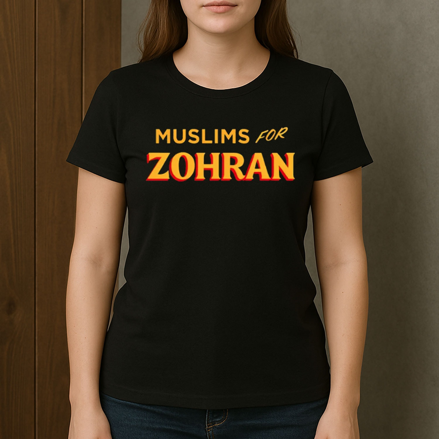 Zohran Mamdani Muslim For Zohran T-Shirt Democratic Activist Tee New York Campaign Gifts