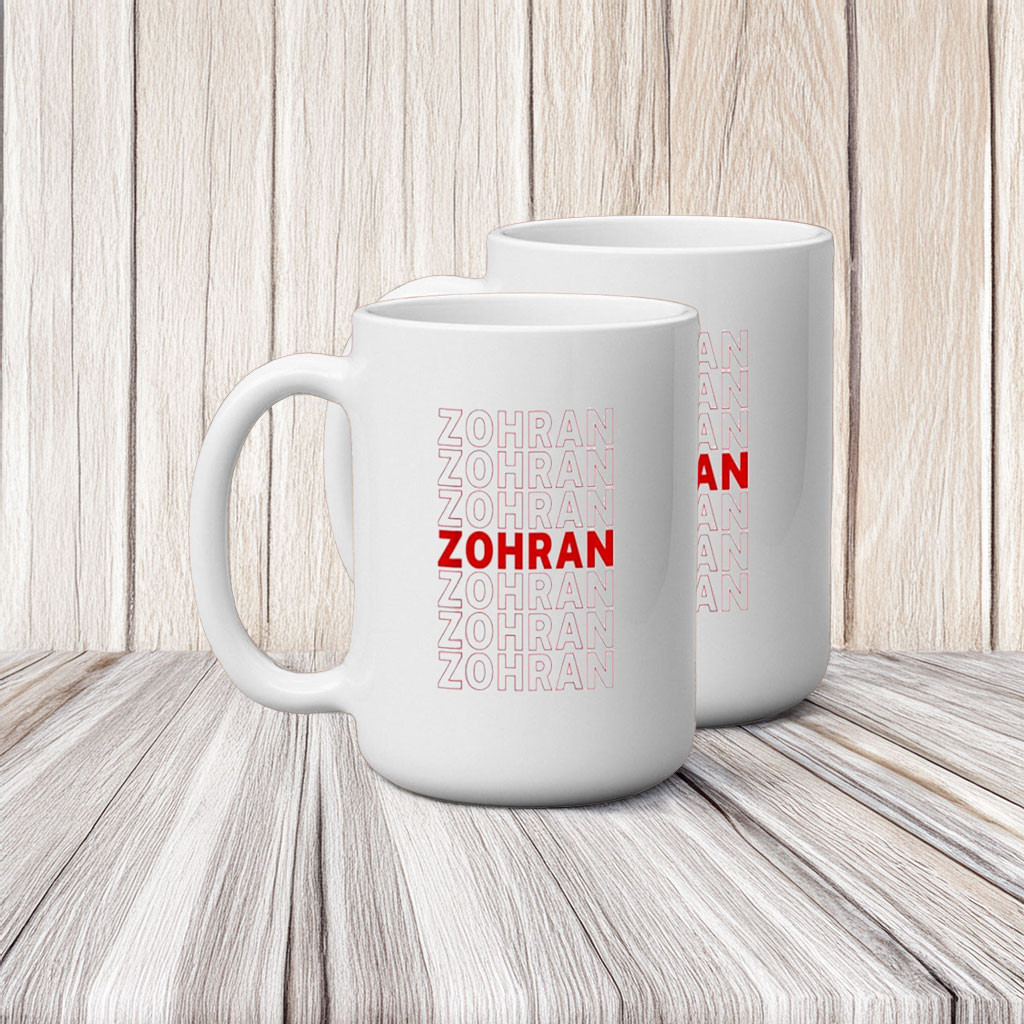 Zohran Mamdani Name Mug New York City Mayor Progressive Democrats Political Gifts