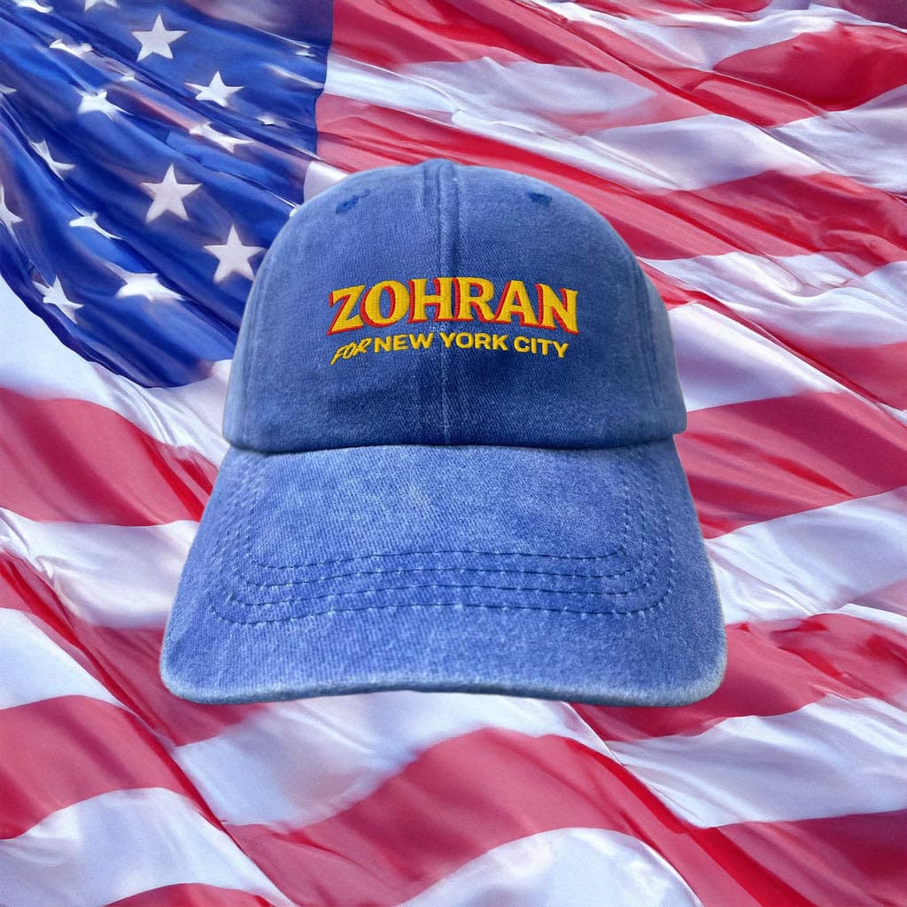 Zohran Mamdani New York City Hat Liberal Mayor Race Political Themed Merch Gifts