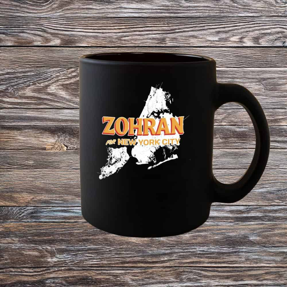 Zohran Mamdani New York City Map Mug NYC Mayoral Race Campaign Coffee Cup Gifts