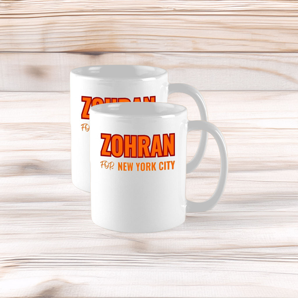 Zohran Mamdani New York City Mug Liberal New Yorker Mayor Campaign NYC Political Gifts
