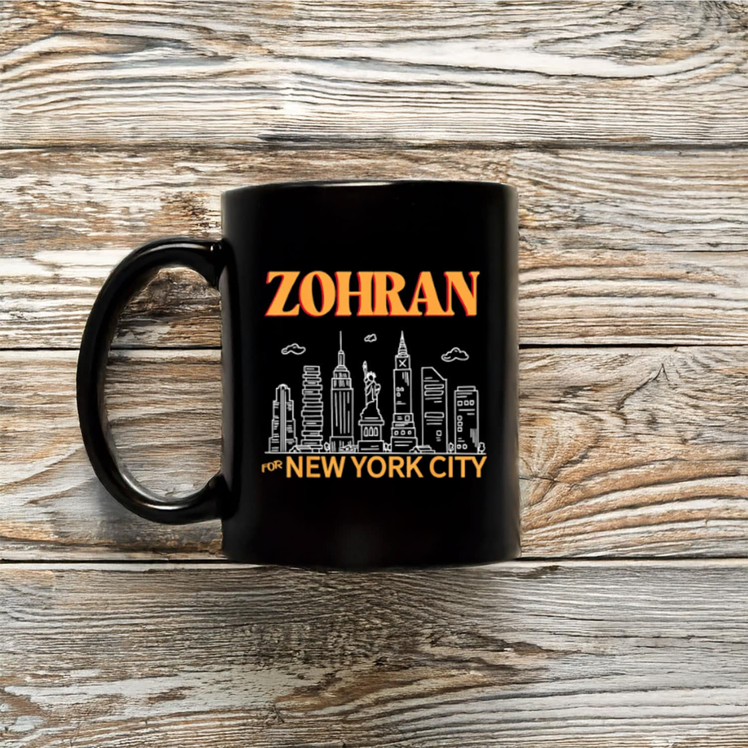Zohran Mamdani New York City Mug Mayor Campaign Mamdani Political NYC Election Gifts