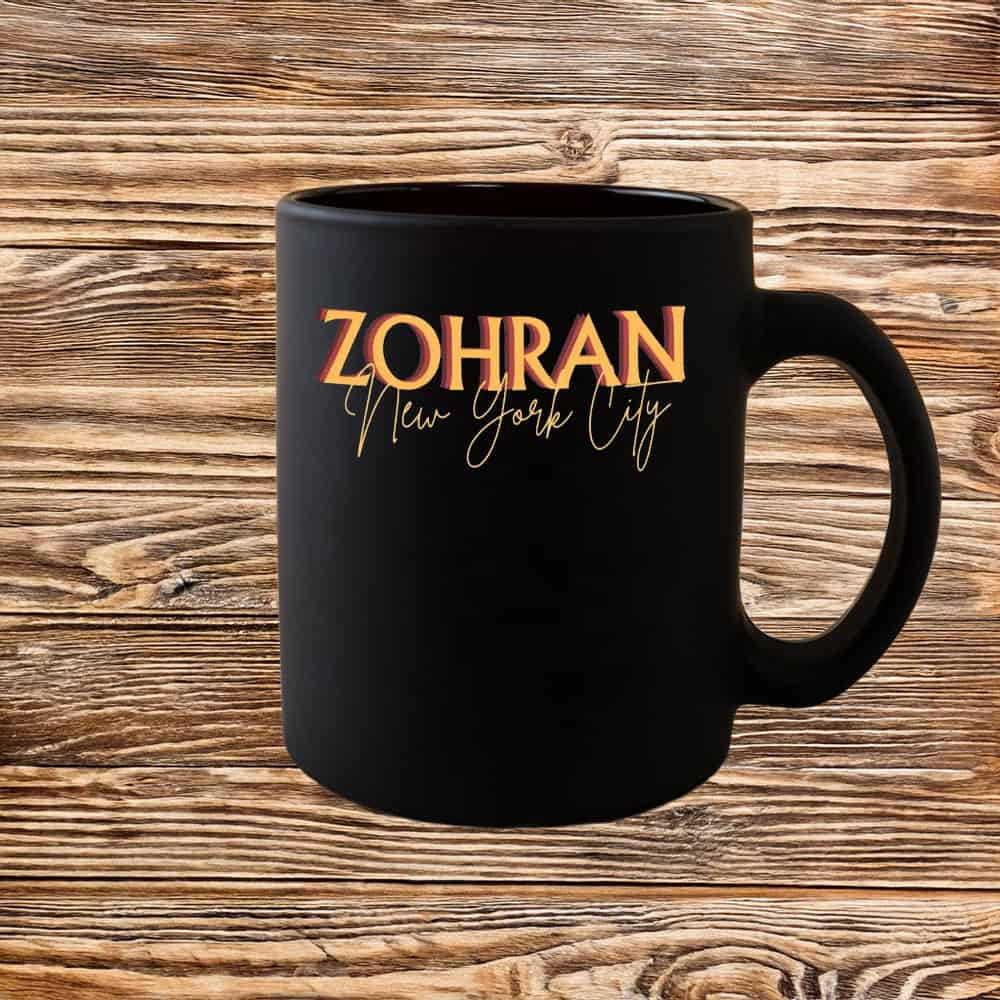Zohran Mamdani New York City Mug Mayoral Progressive Democracy Campaign Gifts For Him