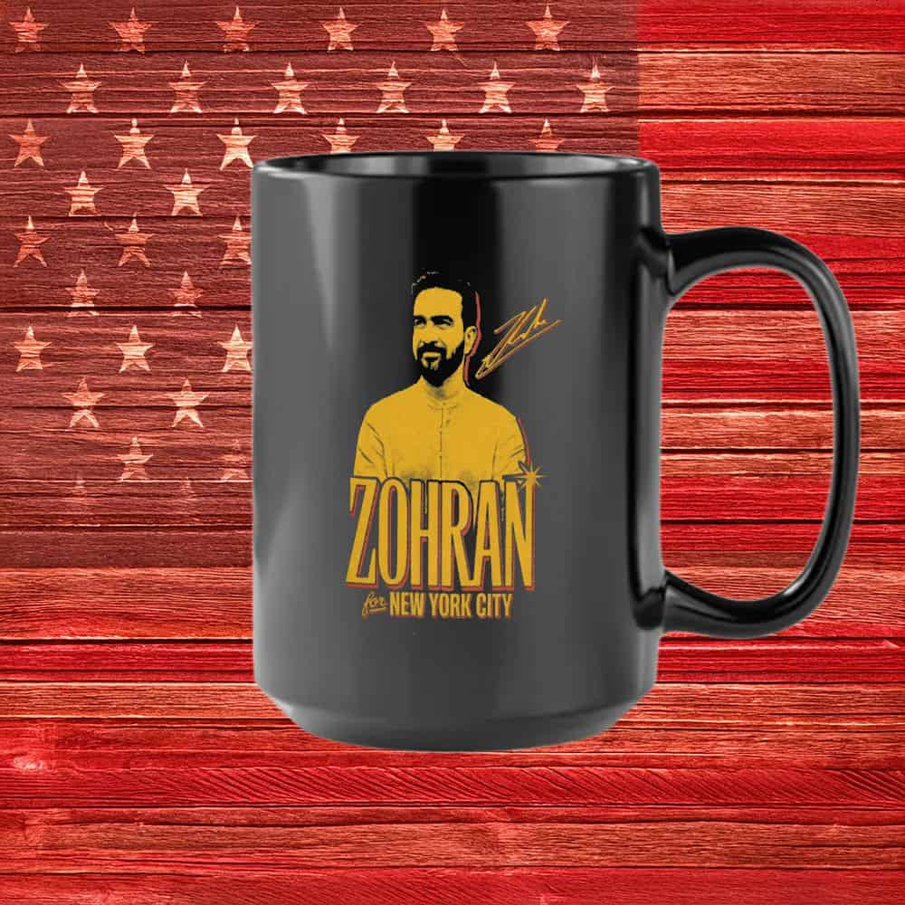 Zohran Mamdani New York City Mug NYC's First Muslim Mayor Political Zohran Gifts