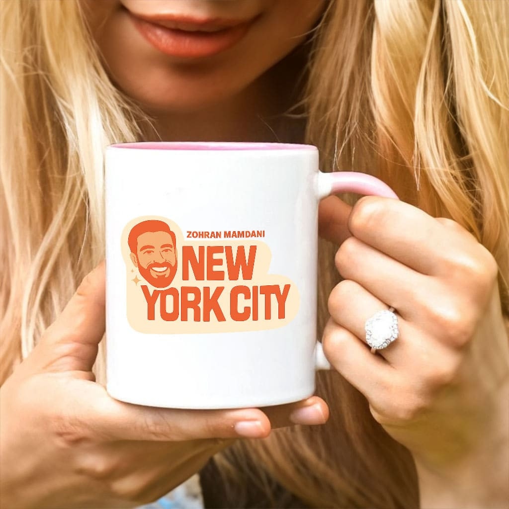 Zohran Mamdani New York City Mug Progressive Democrats Socialist Mayor NYC Gifts