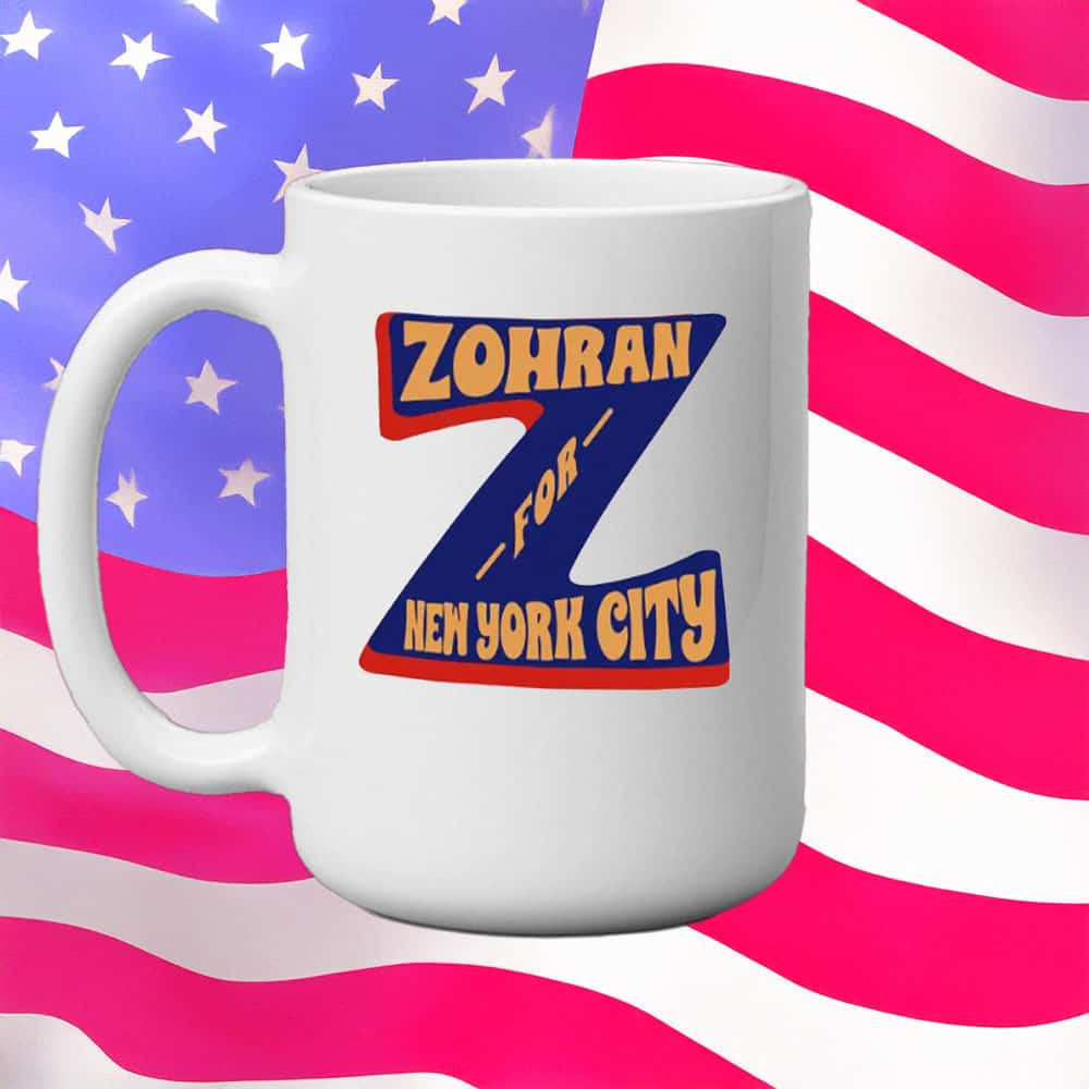 Zohran Mamdani New York City Mug Progressive Political Campaign Gifts For Elector