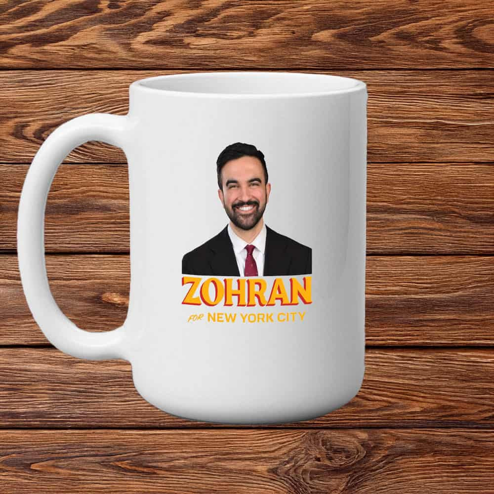 Zohran Mamdani New York City Mug Progressive Political Campaign Zohran Coffee Cup Gifts