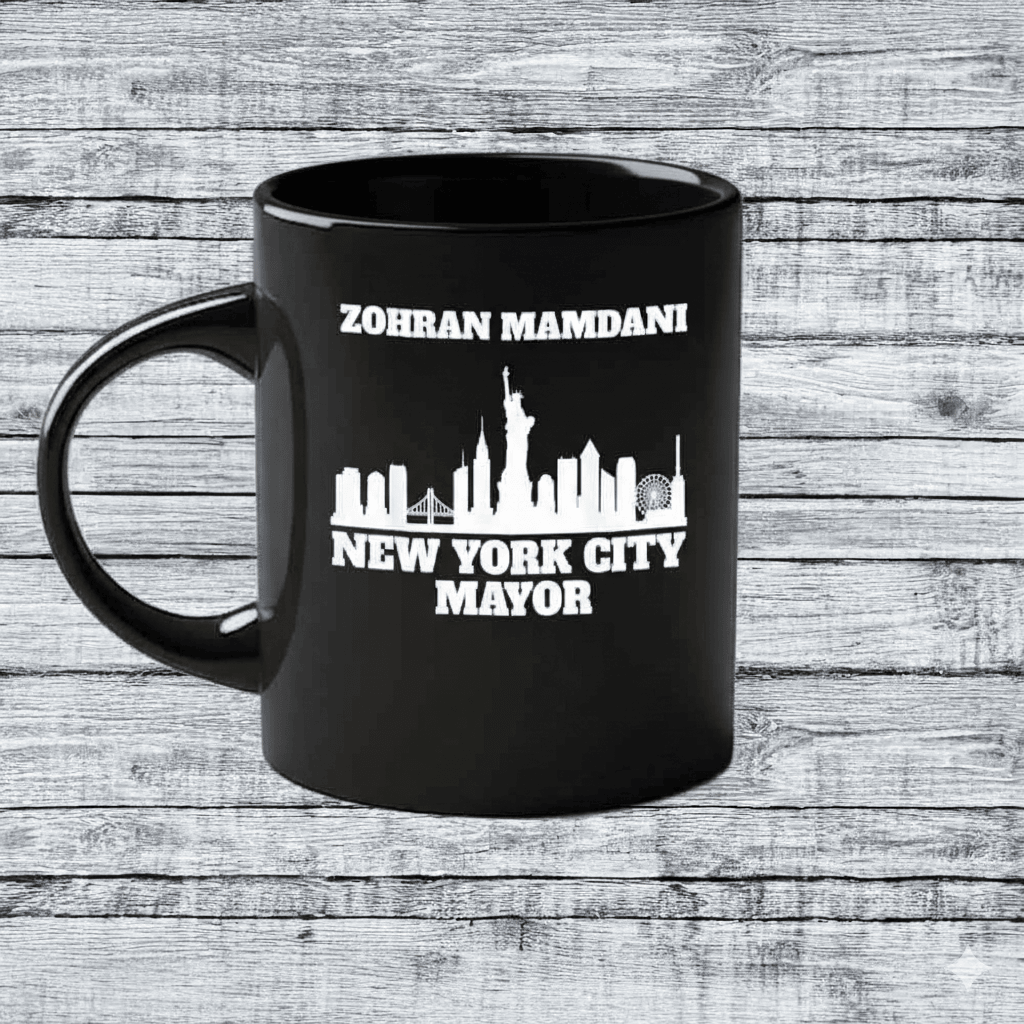 Zohran Mamdani New York City Mug Victory Race Mayor Zohran Campaign NYC Gifts