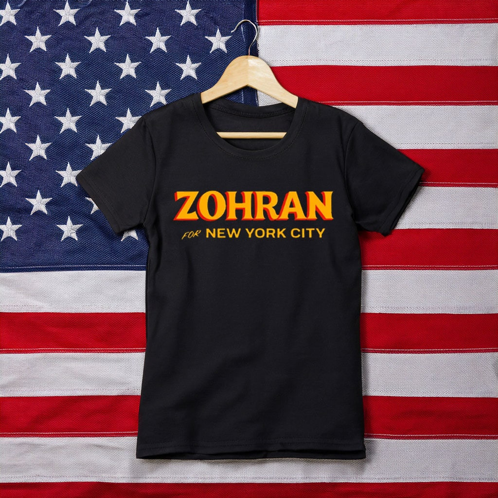 Zohran Mamdani New York City T-Shirt NYC Mayor Tee Democratic Gifts For Supporter