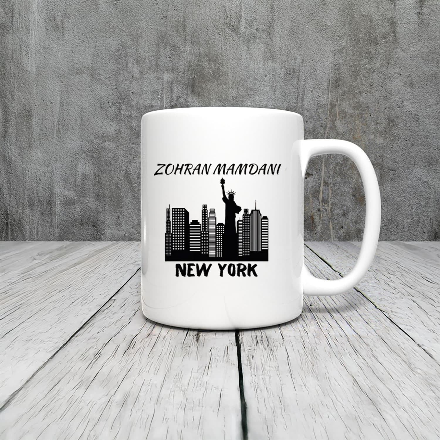 Zohran Mamdani New York Mug Democrats Socialist Political Activist Gifts For New Yorker
