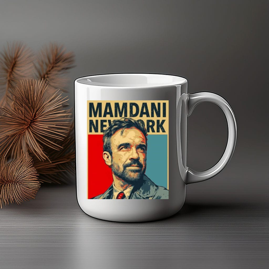 Zohran Mamdani New York Portrait Mug NYC Mayor Victory Campaign Democracy Coffee Cup Gifts