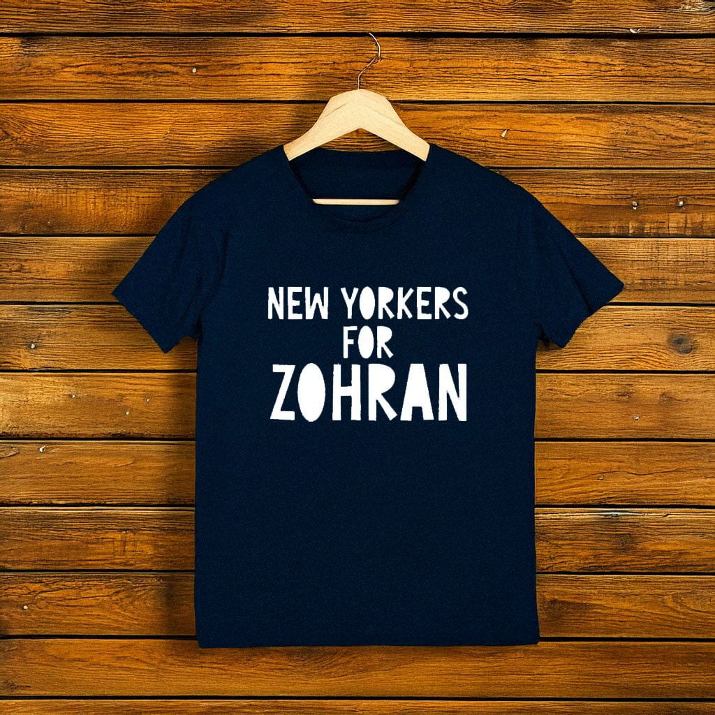 Zohran Mamdani New Yorker For Zohran T-Shirt Proudly Muslim Mayor NYC Political Gifts
