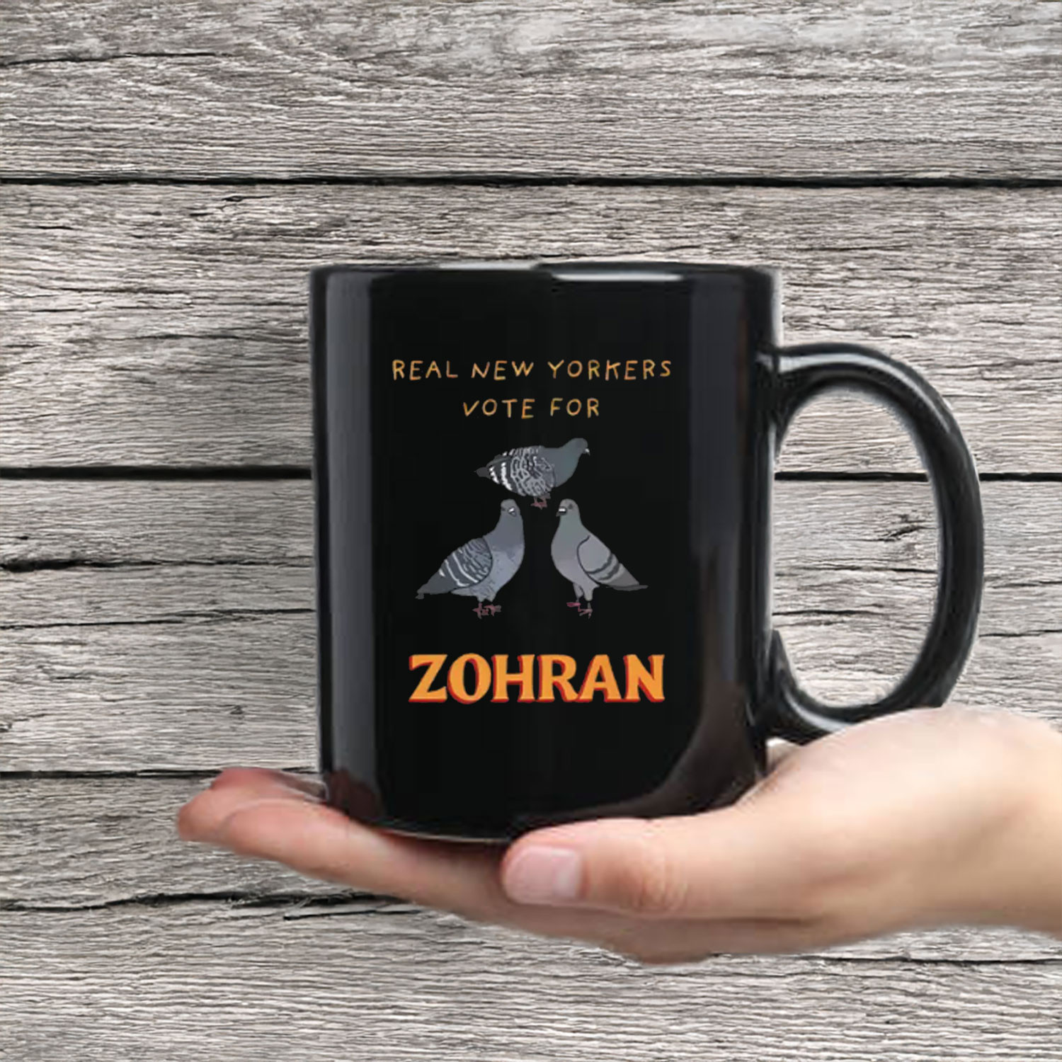 Zohran Mamdani New Yorker Vote For Zohran Mug Mayor Election Pigeon Political Themed Gifts