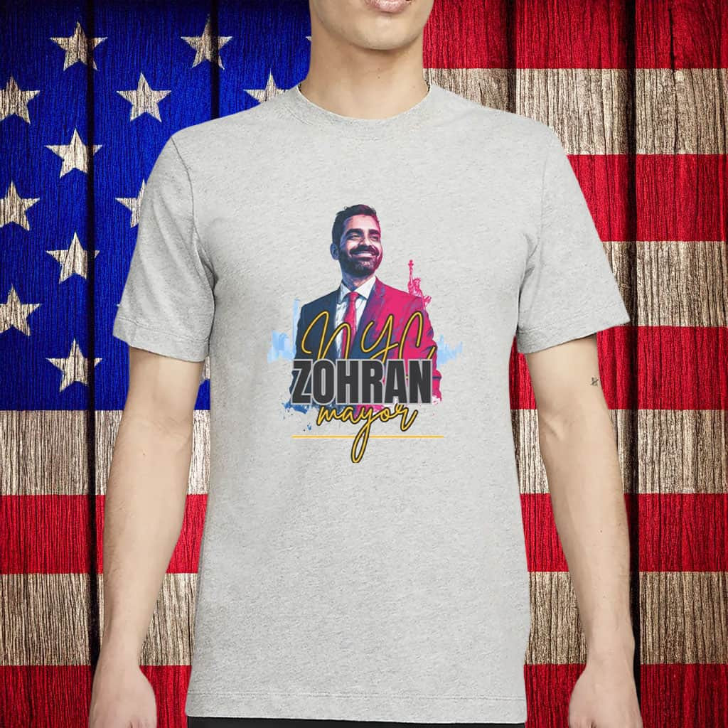 Zohran Mamdani NYC Mayor 2025 Shirt Progressive Campaign Tee Anti Trump Gift Ideas