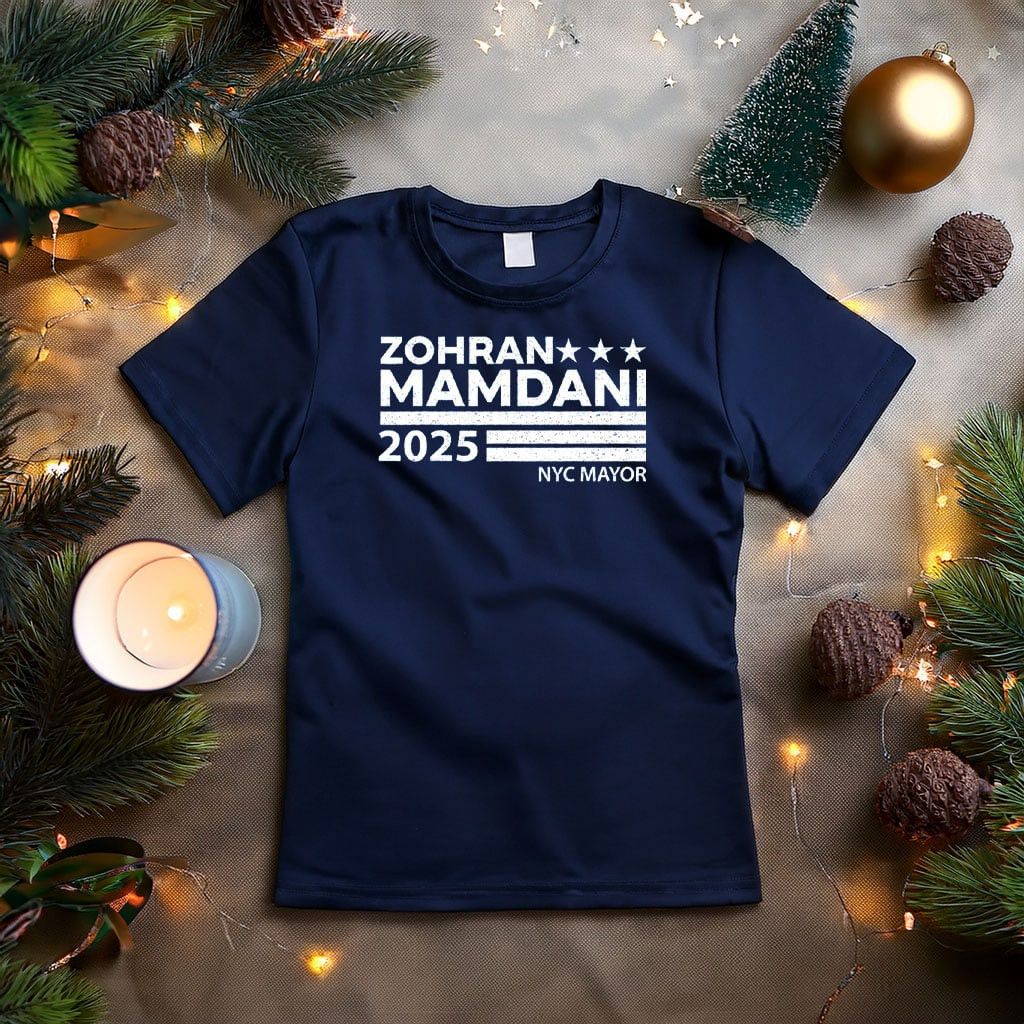 Zohran Mamdani NYC Mayor 2025 T-Shirt New York Muslim Mayor Clothing Mamdani Related Gifts
