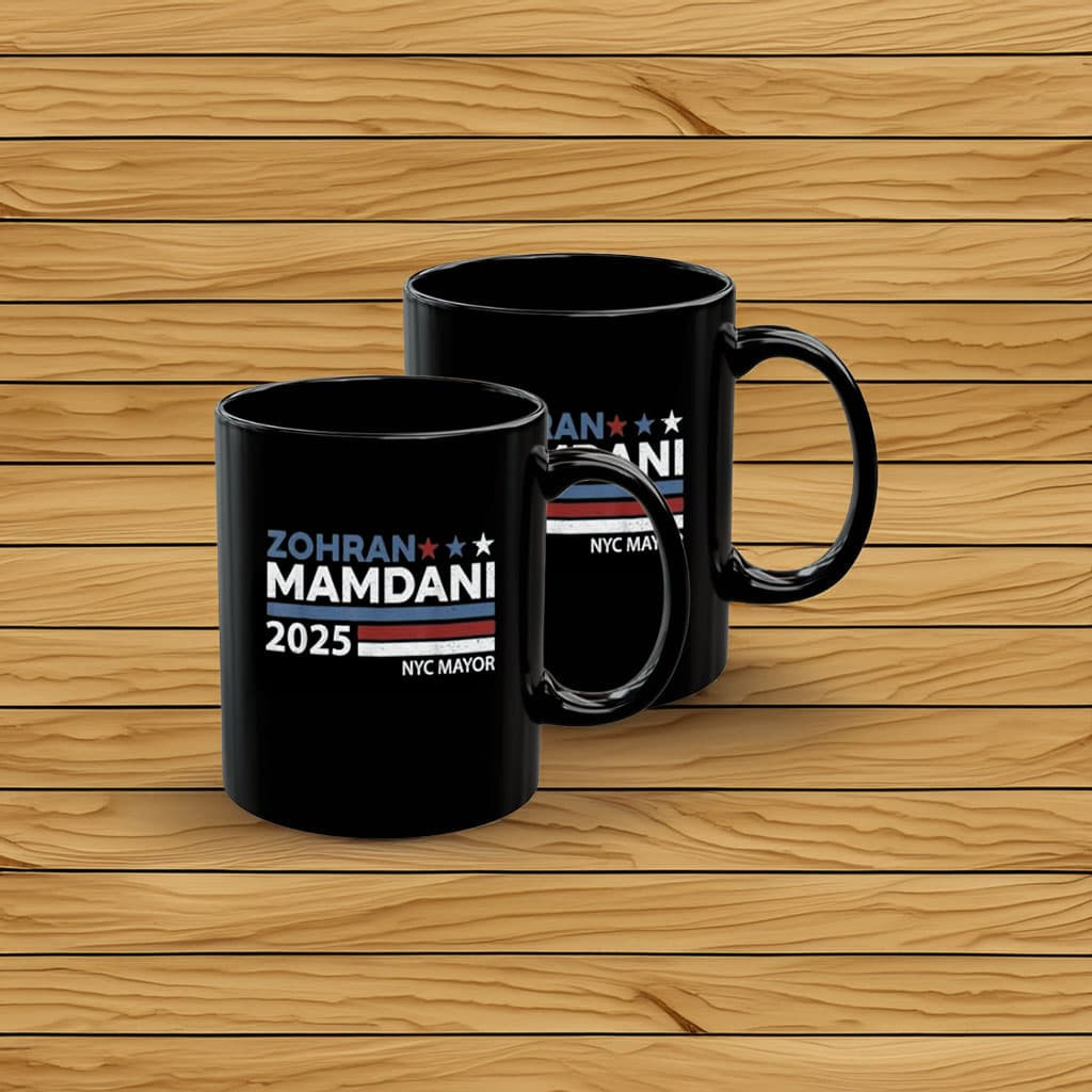 Zohran Mamdani NYC Mayor Mug Trump Resist Celebrating For New Mayor Gifts 2025