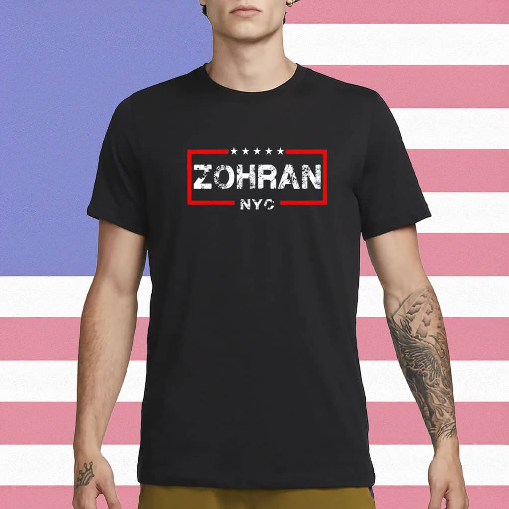 Zohran Mamdani NYC T-Shirt Progressive Campaign Apparel Vote for Mayor Zohran Gifts 2025