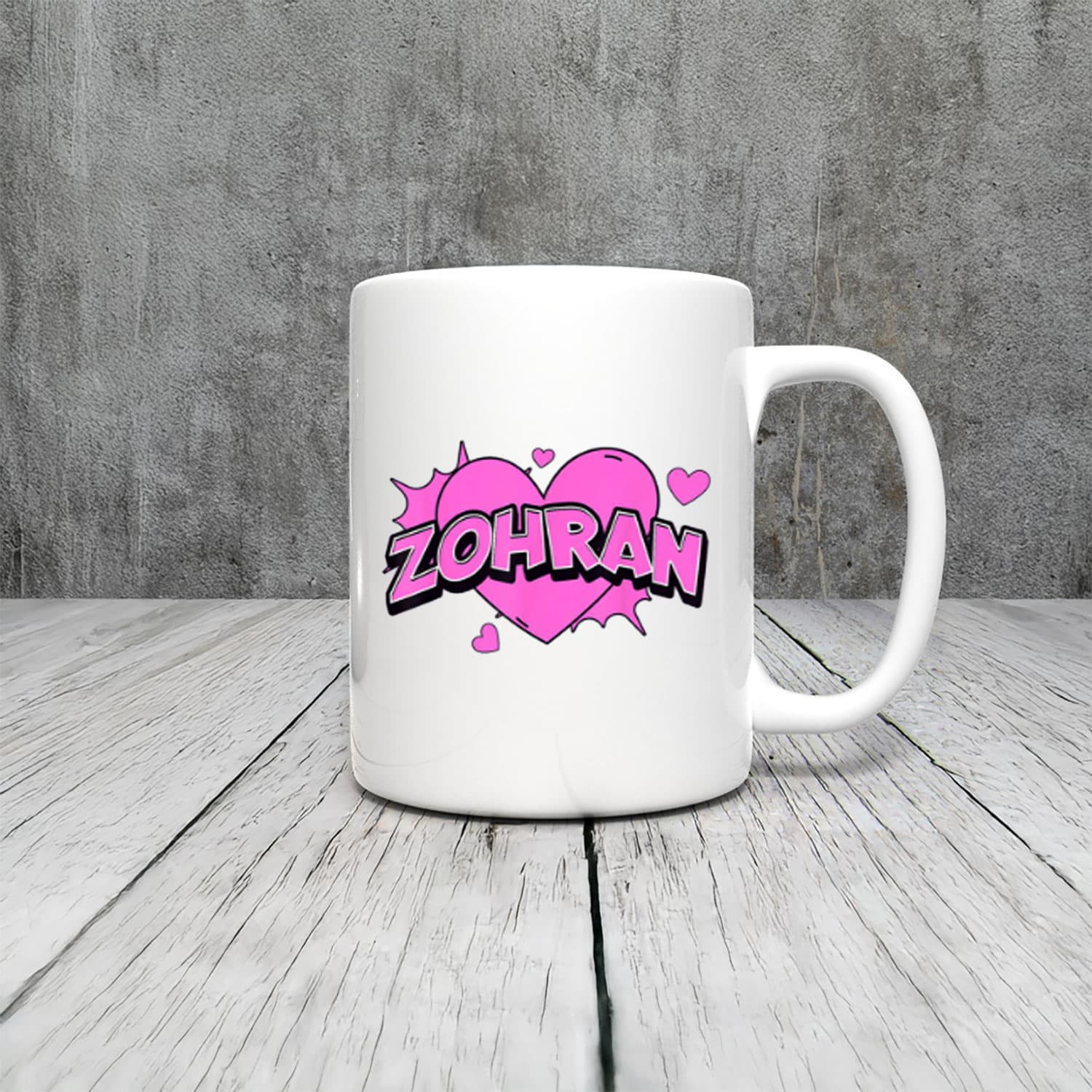 Zohran Mamdani Pink Heart Mug Mamdani Mayor Of New York City Gifts For Supporters