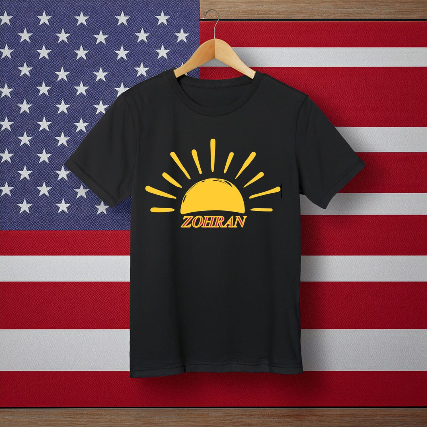 Zohran Mamdani Sunshines T-Shirt Zohran Vote Proudly Muslim Mayor Tee Political Gifts