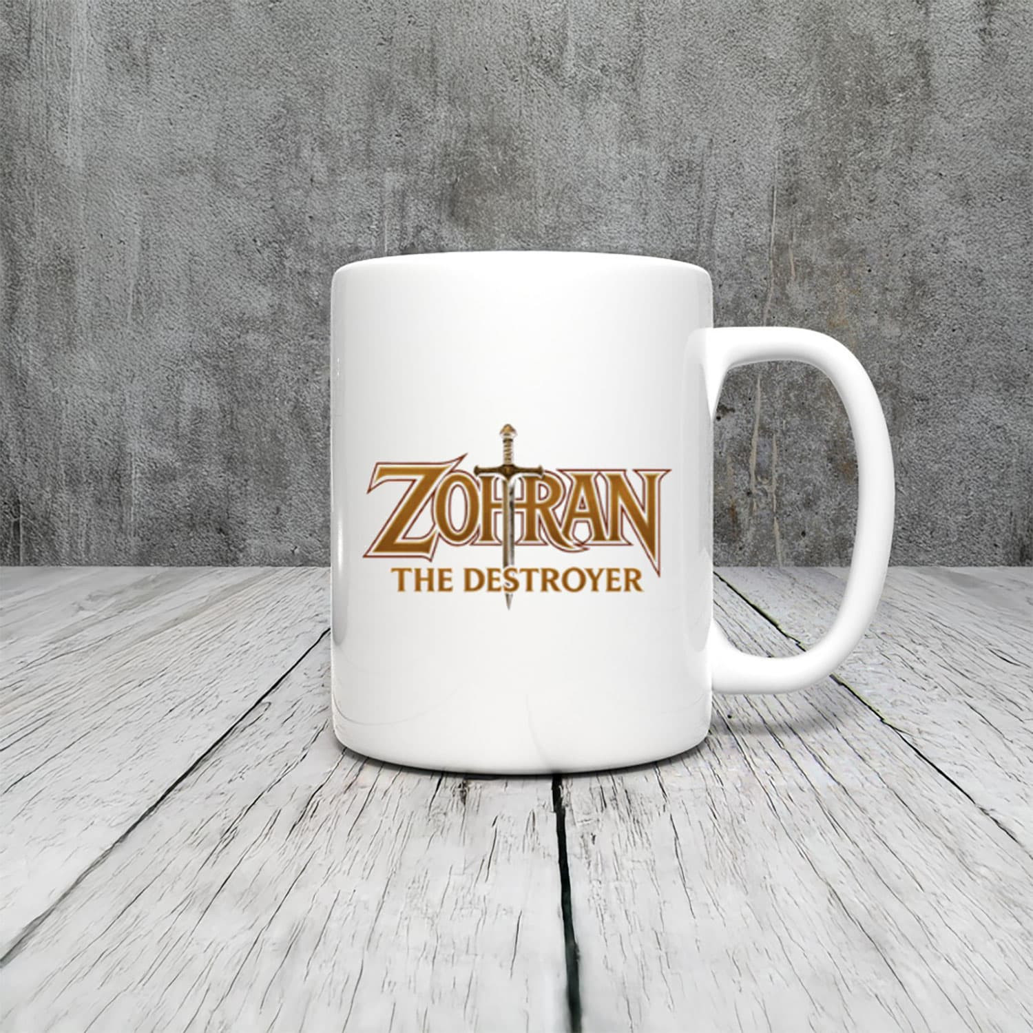 Zohran Mamdani Sword The Destroyer Mug Democrats New York Mayor Sword Theme Gifts