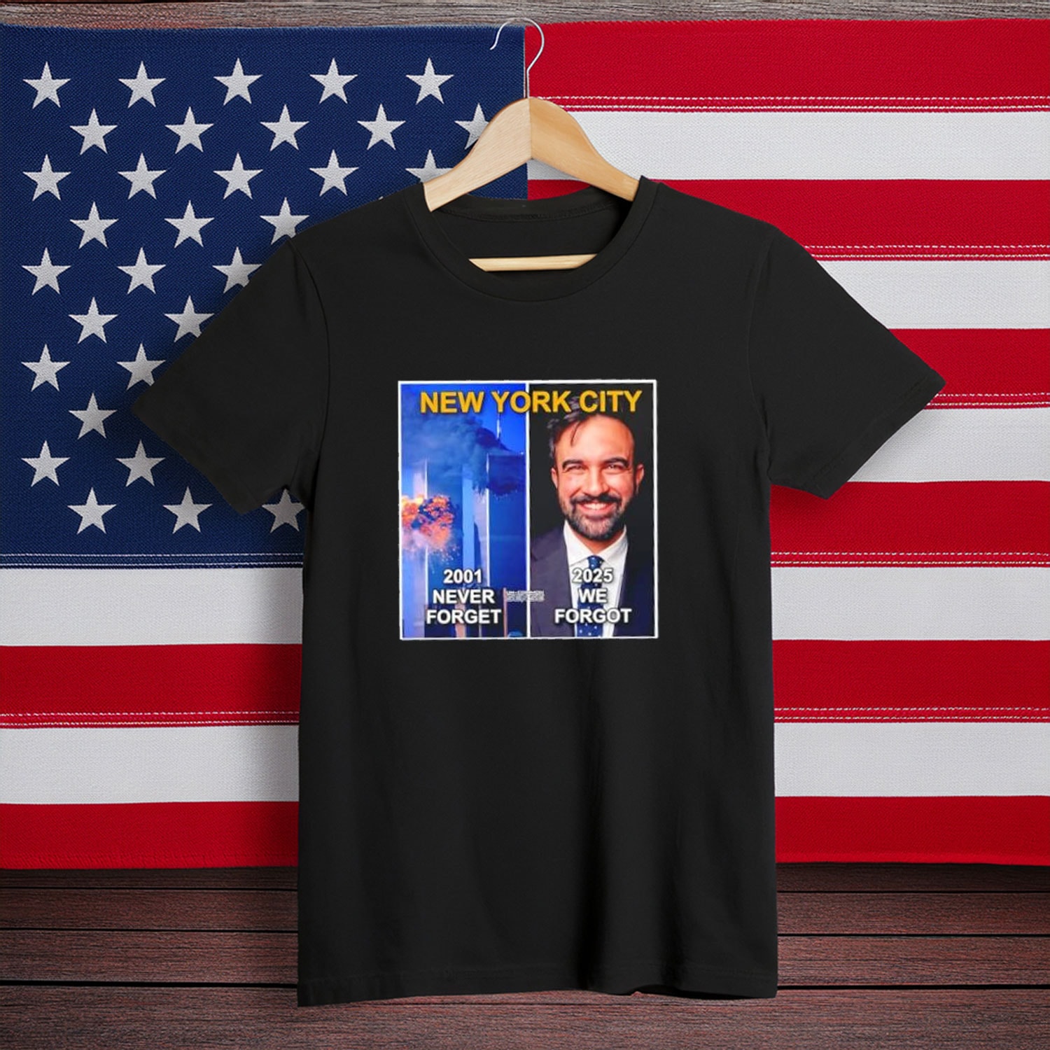 Zohran Mamdani T-Shirt New York City Strong 2025 Shirt Political Tee Gift For Voters