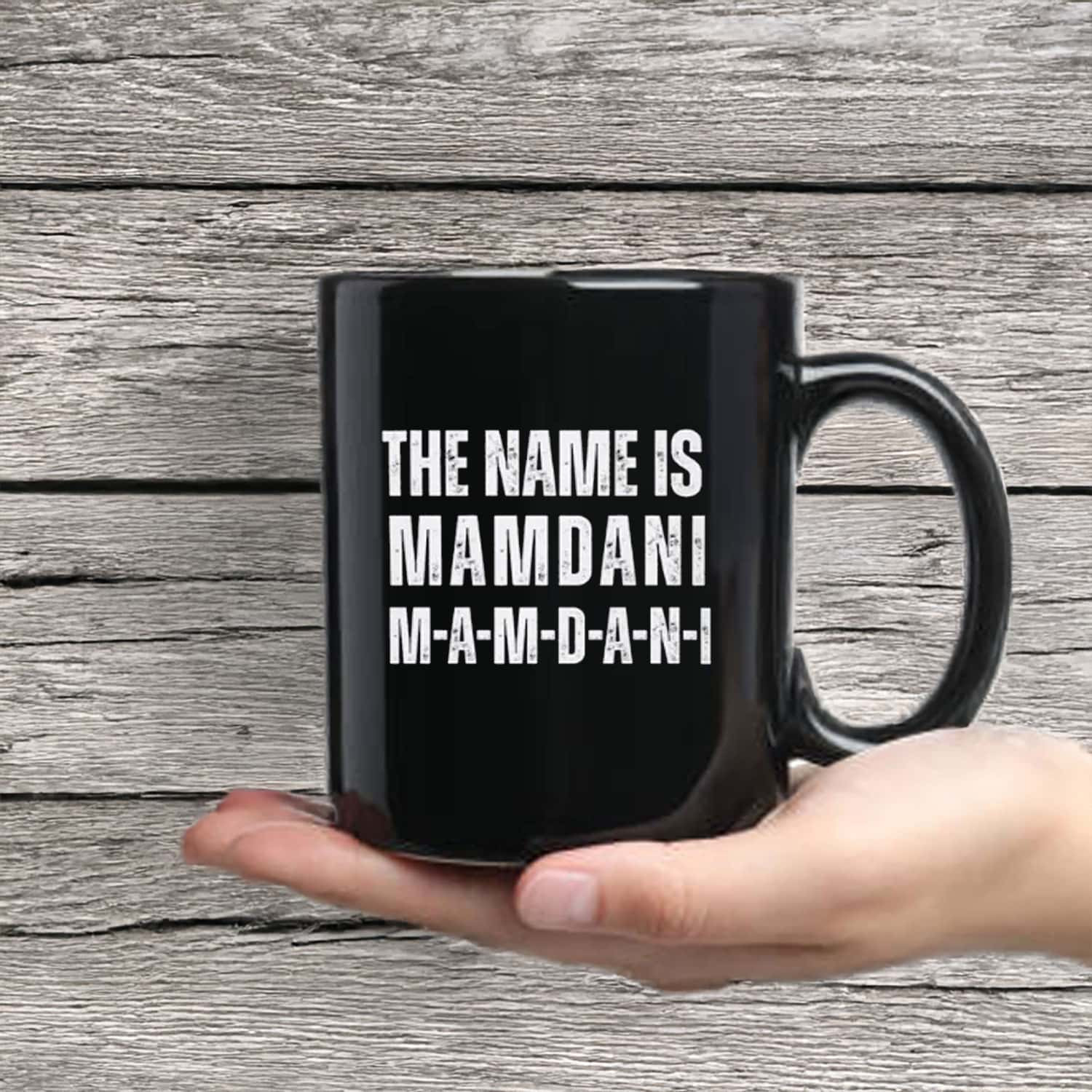 Zohran Mamdani The Name Is Mamdani Mug Progressive Mayor Zohran Campaign Democratic Gifts