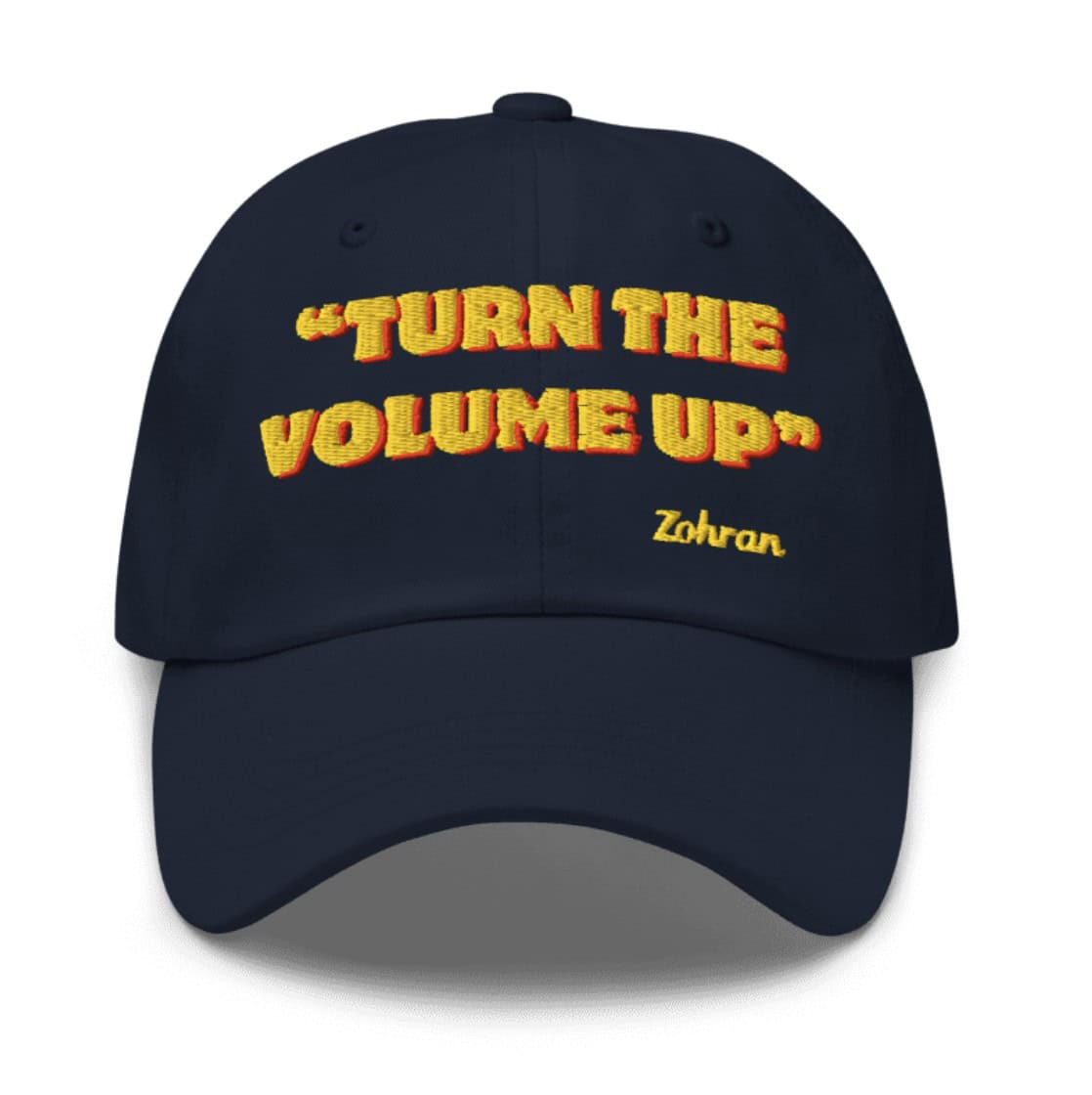 Zohran Mamdani Turn the Volume Up Hat Progressive Political Zohran Merch Gifts For Him