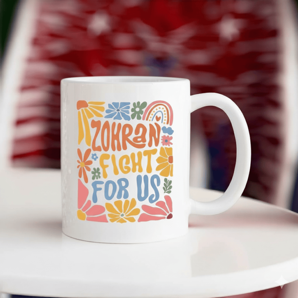 Zohran Mamdani Zohran Fight For Us Mug New York Election Race Political Themed Gifts