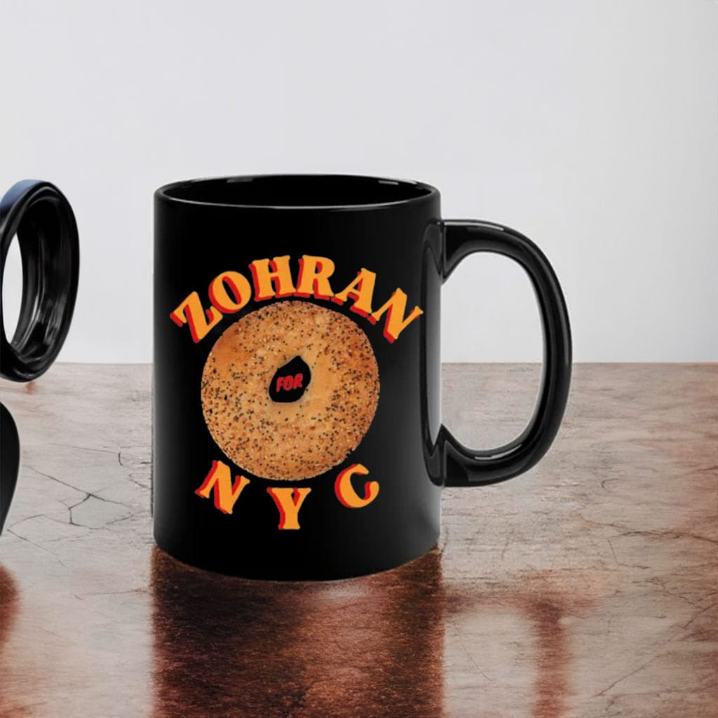 Zohran Mamdani Zohran For NYC Mug New York Mamdani Mayor Funny Donut Gifts
