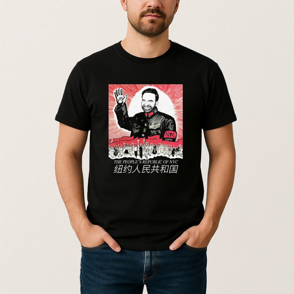 Zohran Mao The Peoples Republic Of Nyc T-Shirt Zohran Mamdani Merch Gift For Supporter