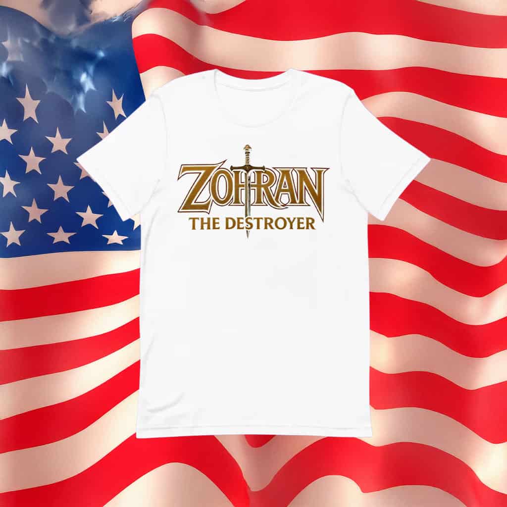 Zohran The Destroyer T-Shirt Zohran Mamdani Mayor Funny NYC Politics Merch Gifts