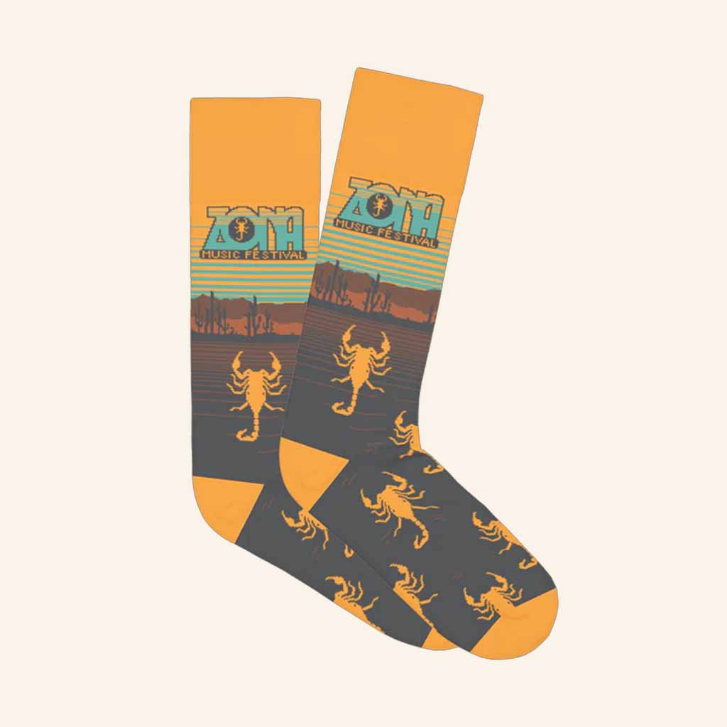 Zona Music Festival Merch Scorpion Socks Good Christmas Gifts For Friend Zona Music Festival Merch Scorpion Socks Good Christmas Gifts For Friend