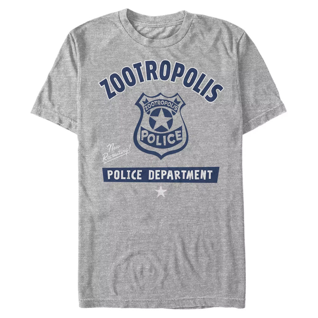 Zootropolis Police Department T-Shirt Best Gifts For Boyfriend