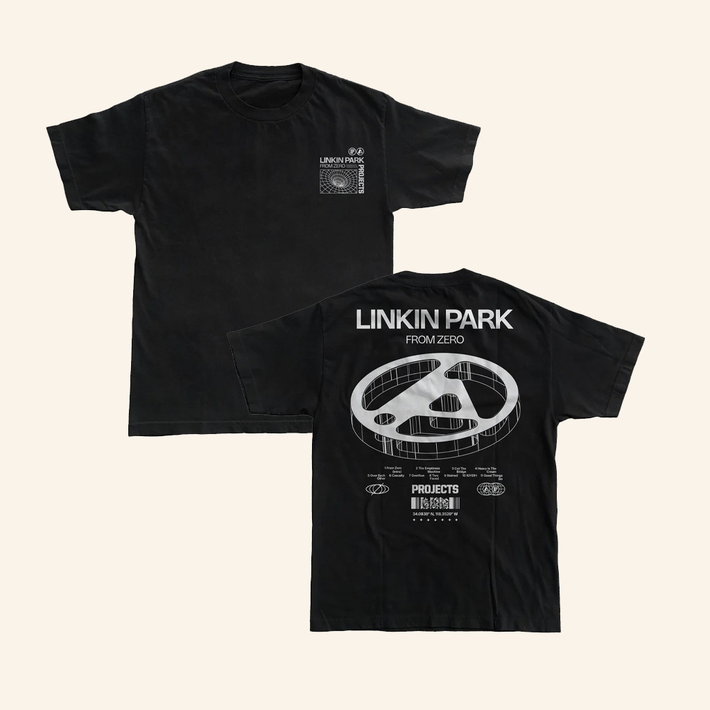 Zumiez Merch Brooklyn Projects X Linkin Park T-Shirt Presents For Boyfriend