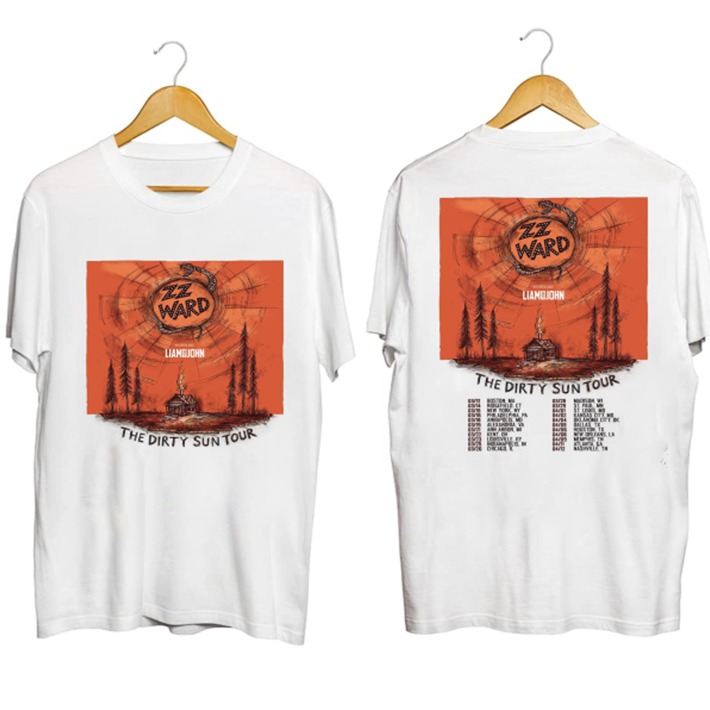 ZZ Ward The Dirty Sun Tour Shirt Fan Merch Gifts For Music Enthusiasts ZZ Ward The Dirty Sun Tour Shirt Fan Merch Gifts For Music Enthusiasts